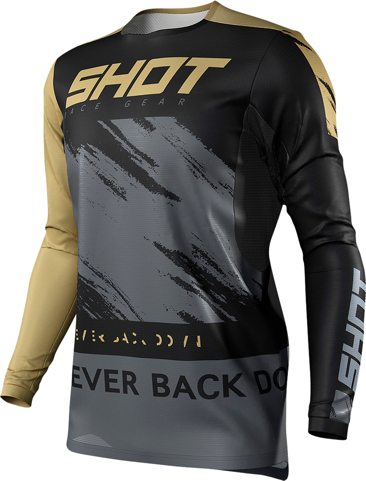 Shot Maglia Cross  Draw Oro