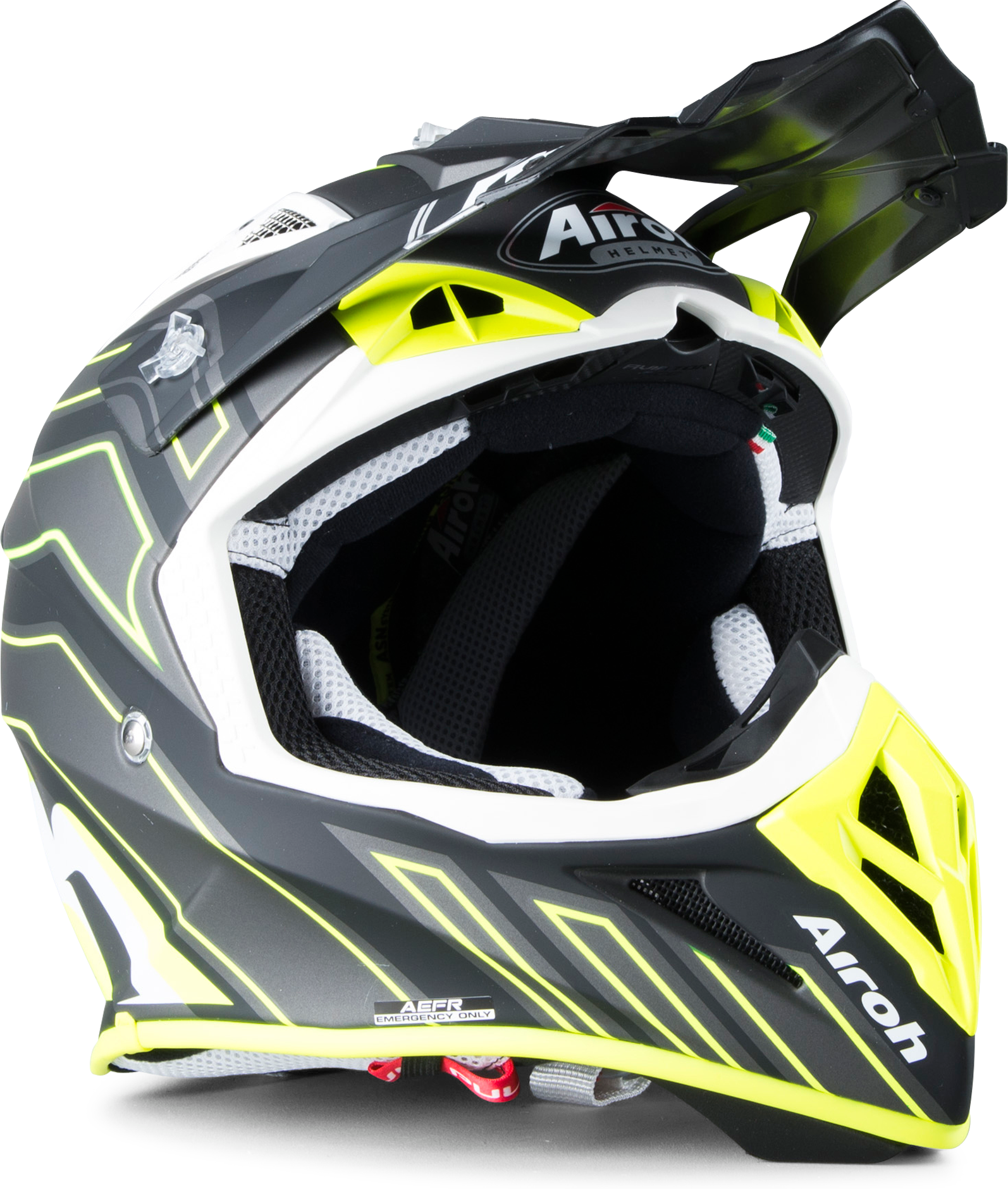 Airoh Casco Cross  Aviator Ace ART Nero Airoh Casco Cross  Aviator Ace ART Nero