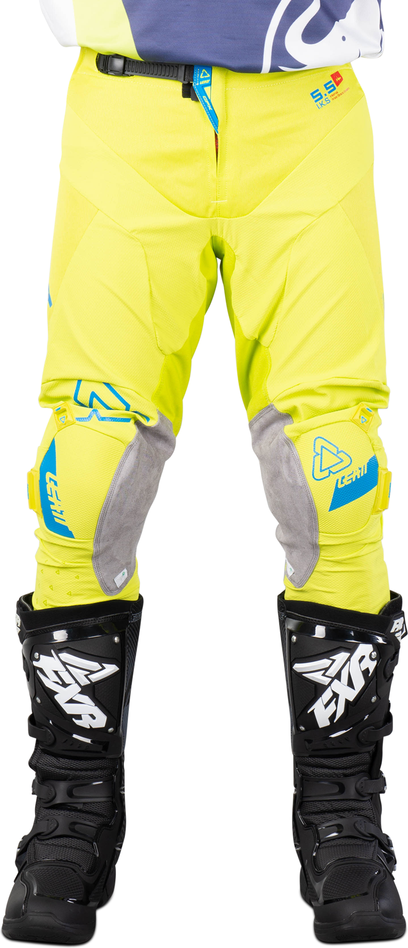 Leatt Pantaloni Cross  GPX 5.5 IKS Gialli Leatt Pantaloni Cross  GPX 5.5 IKS Gialli