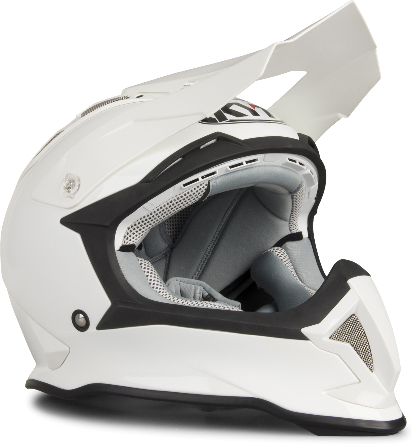 KYT Casco cross  Strike Eagle Bianco