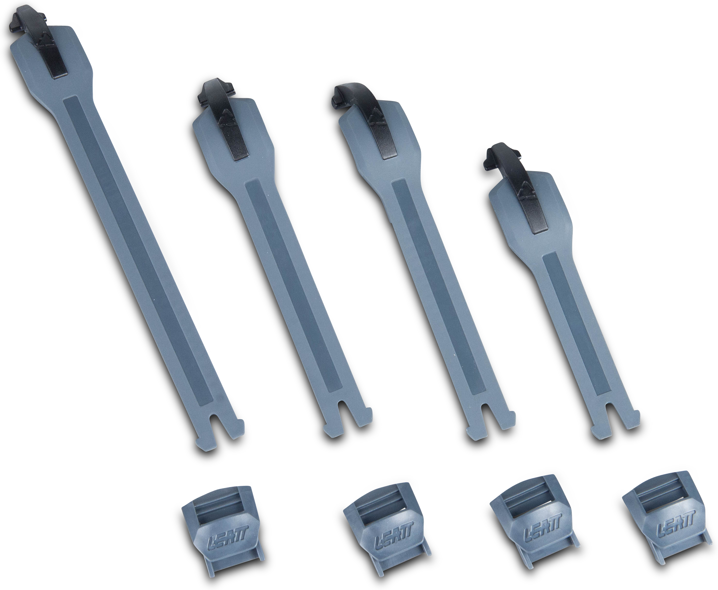 Leatt Cinturini  4.5/5.5 Flexlock Grigi 4 Pezzi Leatt Cinturini  4.5/5.5 Flexlock Grigi 4 Pezzi