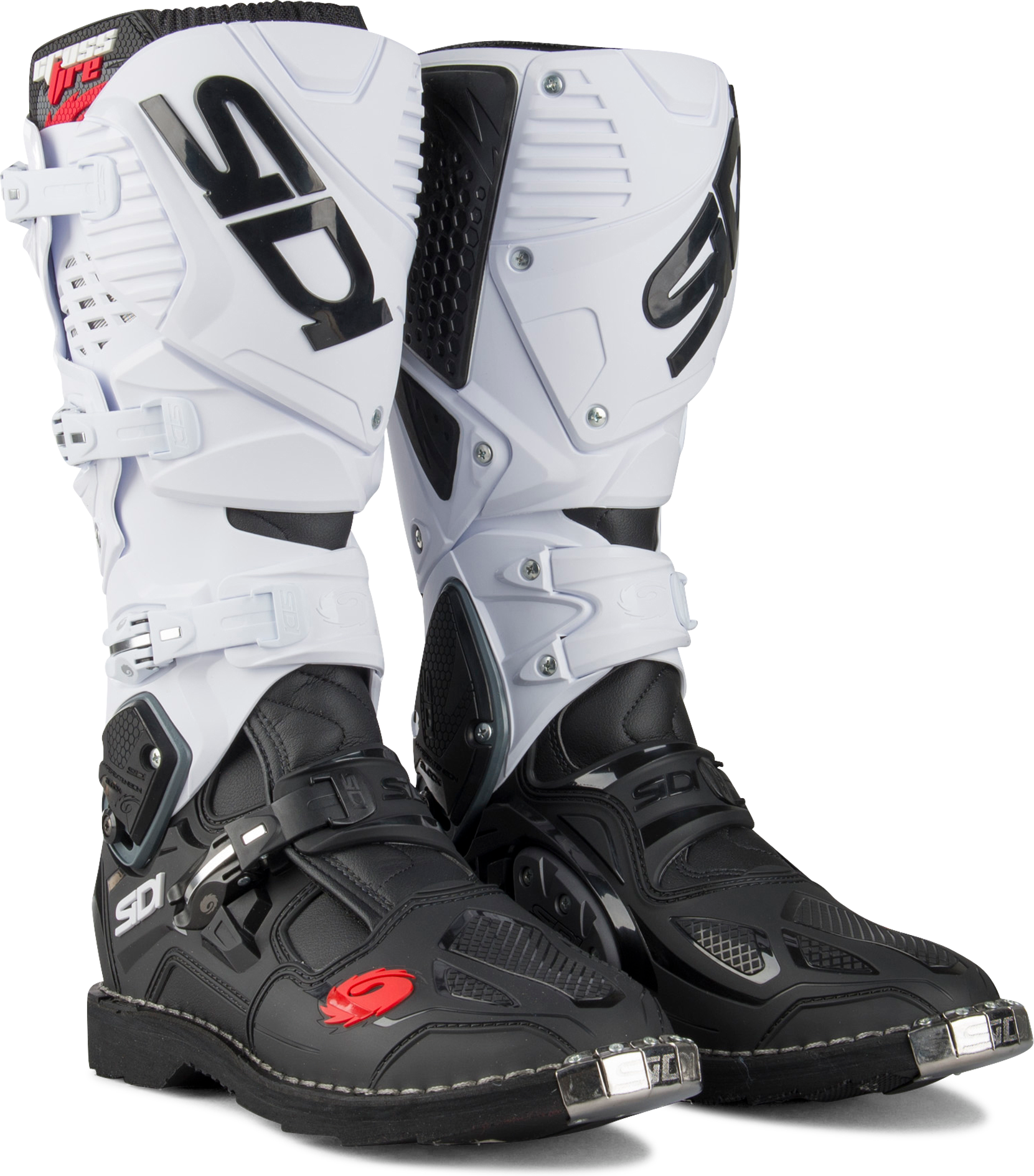 Sidi Stivali Cross  Crossfire 3 Nero-Bianco