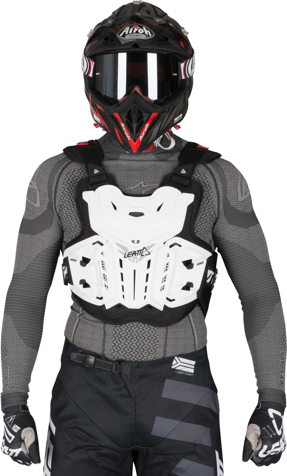 Leatt Pettorina Protettiva  4.5 Bianco Leatt Pettorina Protettiva  4.5 Bianco