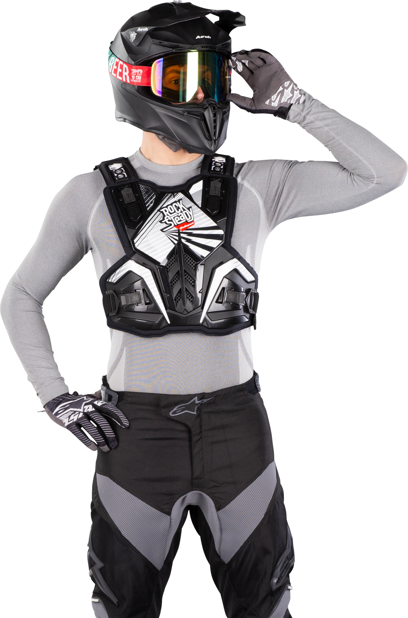 Polisport Pettorina  Rocksteady Fusion Lunga Nera Polisport Pettorina  Rocksteady Fusion Lunga Nera