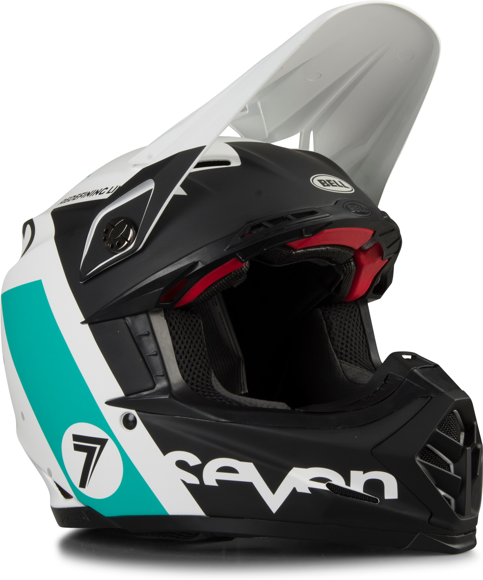 Bell Casco cross  Moto-9 Flex Seven Flight Verde acqua Bell Casco cross  Moto-9 Flex Seven Flight Verde acqua