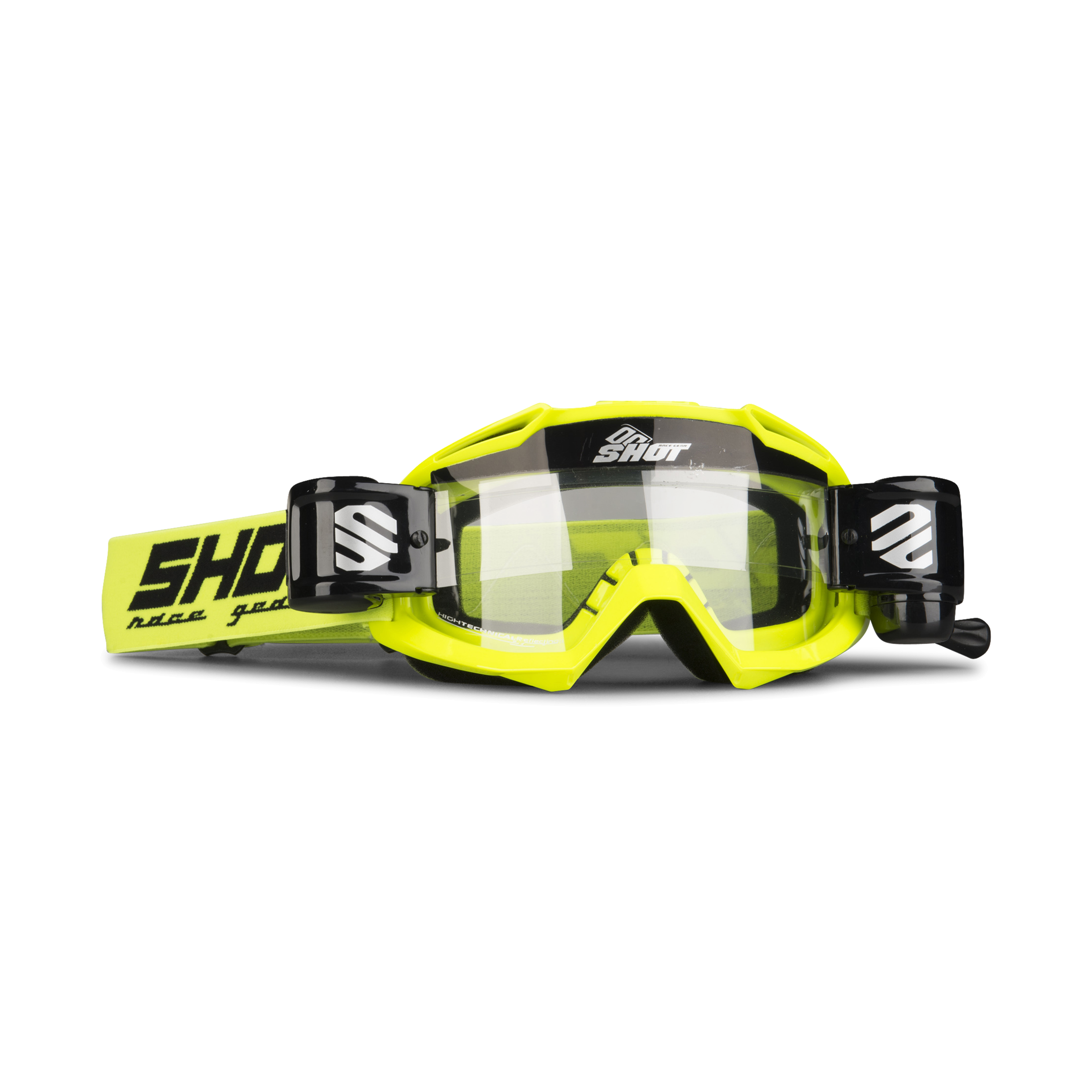 Shot Maschera Cross  Assault Roll-Off Gialla