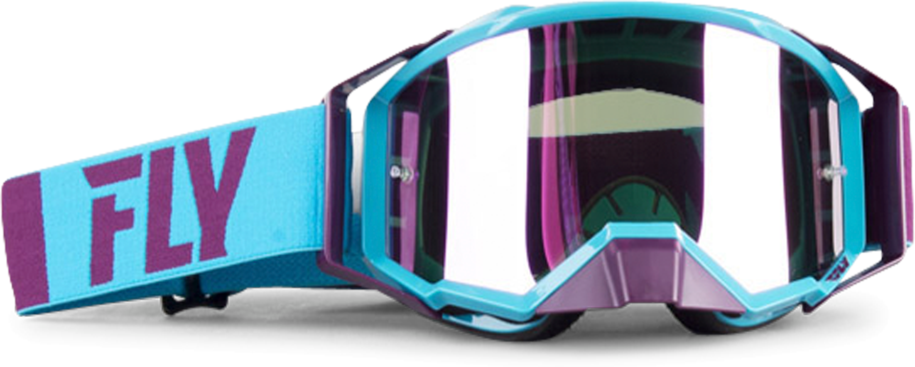 FLY Racing Maschera Cross FLY Zone Pro Viola-Blu