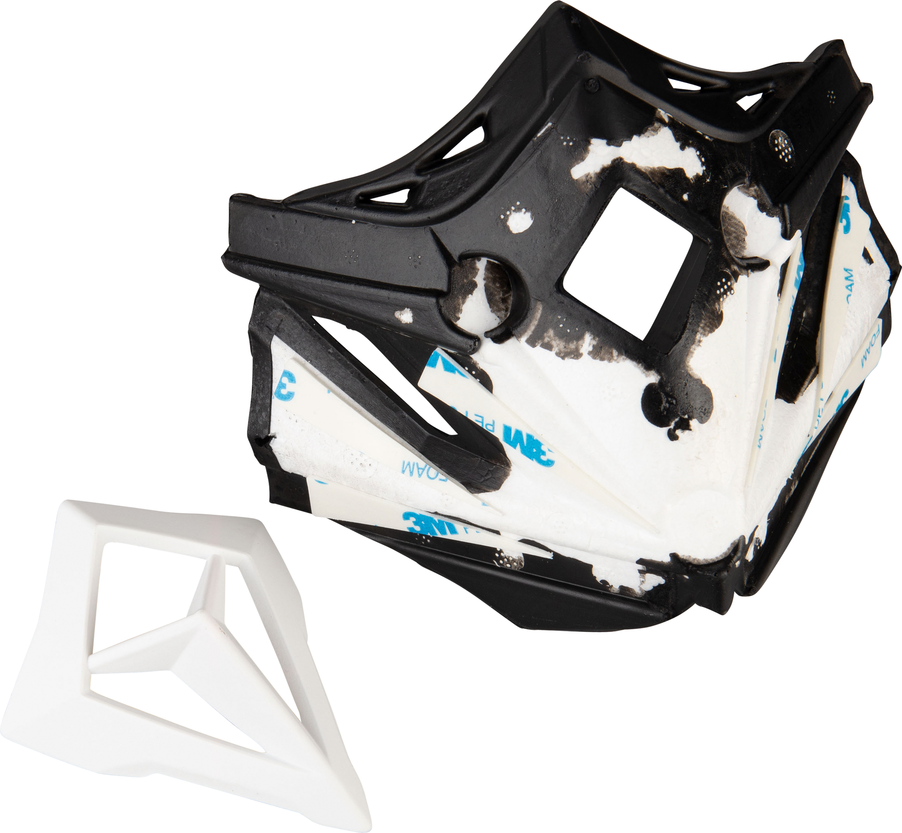 Acerbis Ventilazione Mentoniera  Steel Carbon/X-Pro Bianca Acerbis Ventilazione Mentoniera  Steel Carbon/X-Pro Bianca