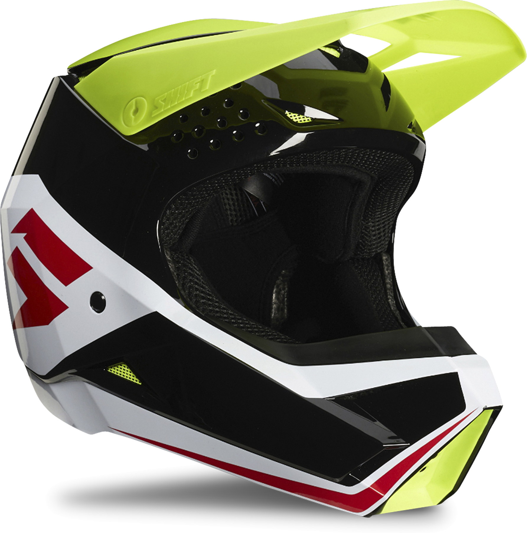 Shift Casco Cross Bambino  WHIT3 Giallo