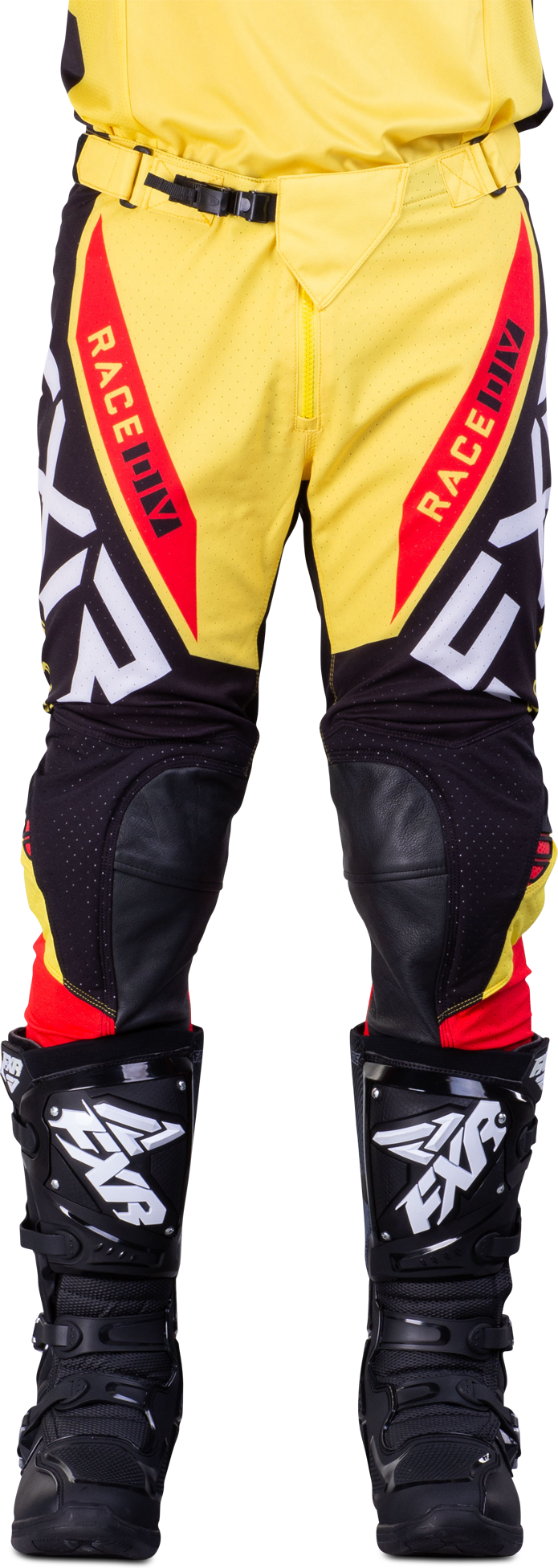 FXR Pantaloni Cross  Helium Giallo-Nero-Rosso