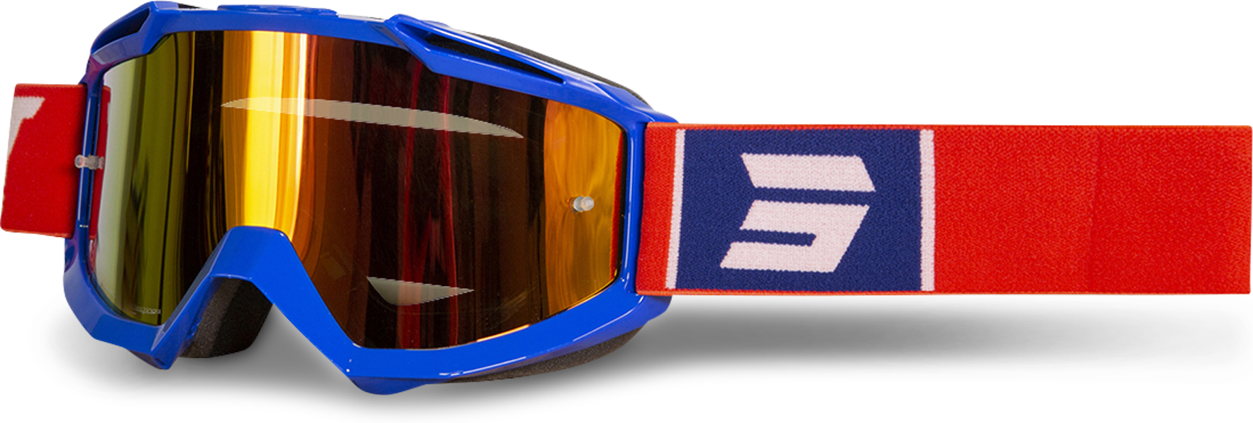 Shot Maschera Cross  Iris Fashion Blu-Rosso