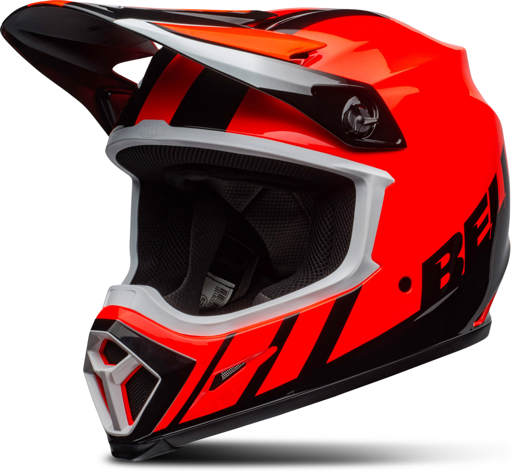 Bell Casco Cross  MX-9 Mips Dash Arancio-Nero Bell Casco Cross  MX-9 Mips Dash Arancio-Nero