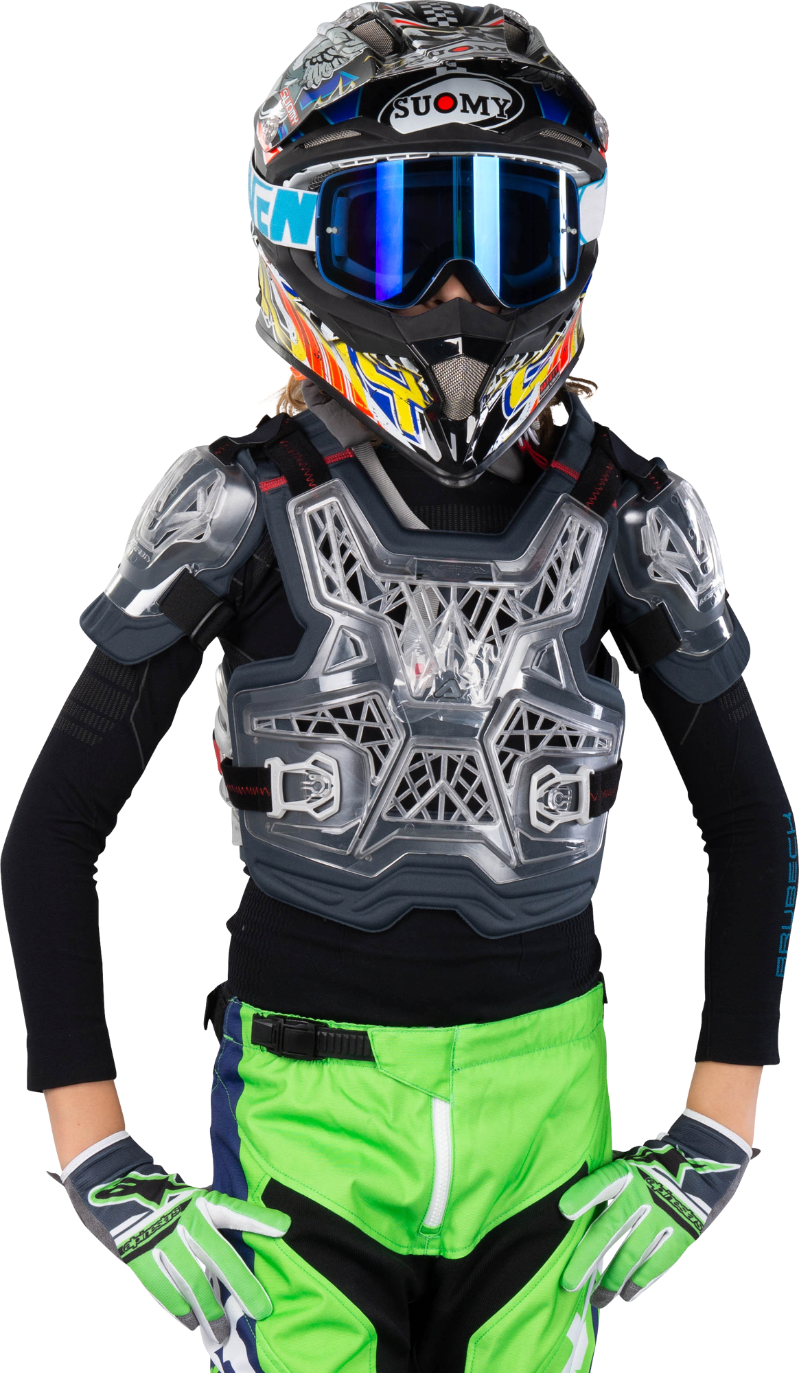 Acerbis Pettorina Bambino  Gravity Trasparente Acerbis Pettorina Bambino  Gravity Trasparente