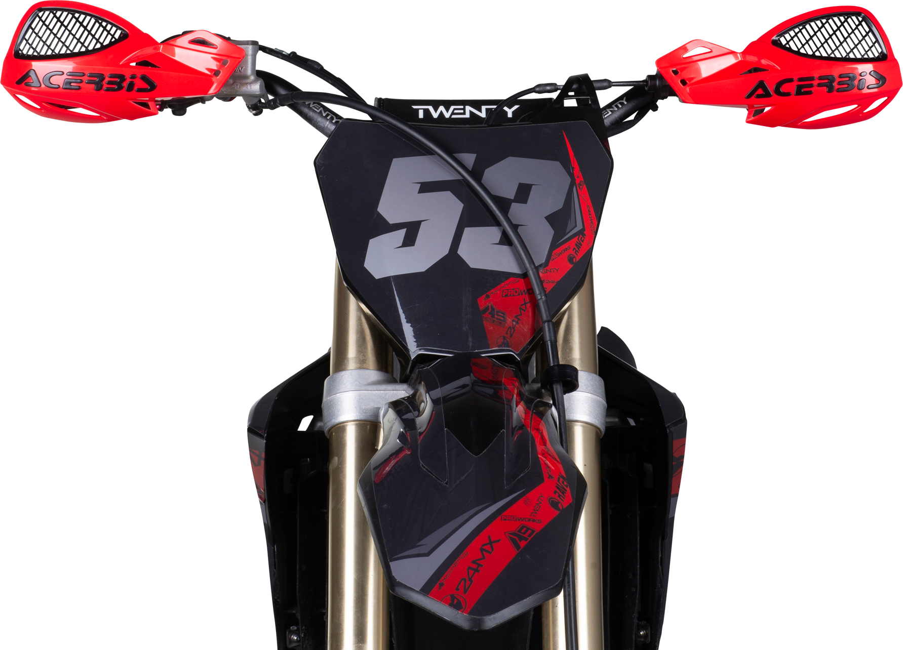 Acerbis Paramani  Uniko Vented Rosso Acerbis Paramani  Uniko Vented Rosso