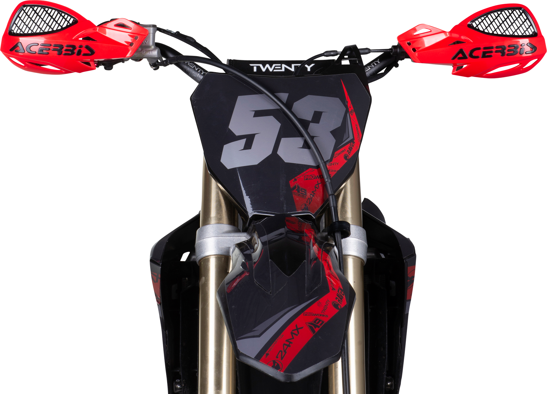 Acerbis Paramani  Uniko Vented Rosso