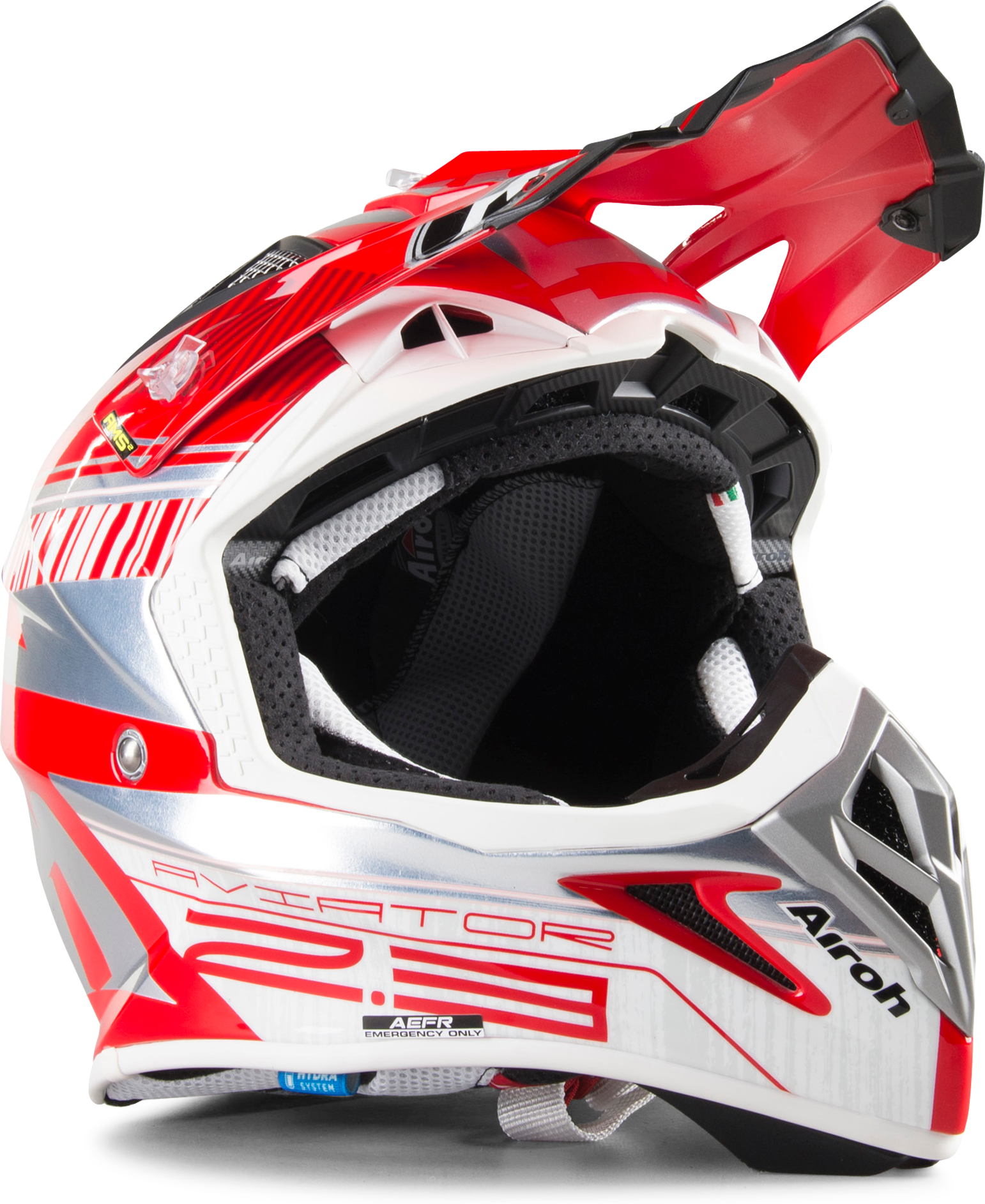 Airoh Casco Cross  Aviator 2.3 AMS² Novak Rosso Airoh Casco Cross  Aviator 2.3 AMS² Novak Rosso