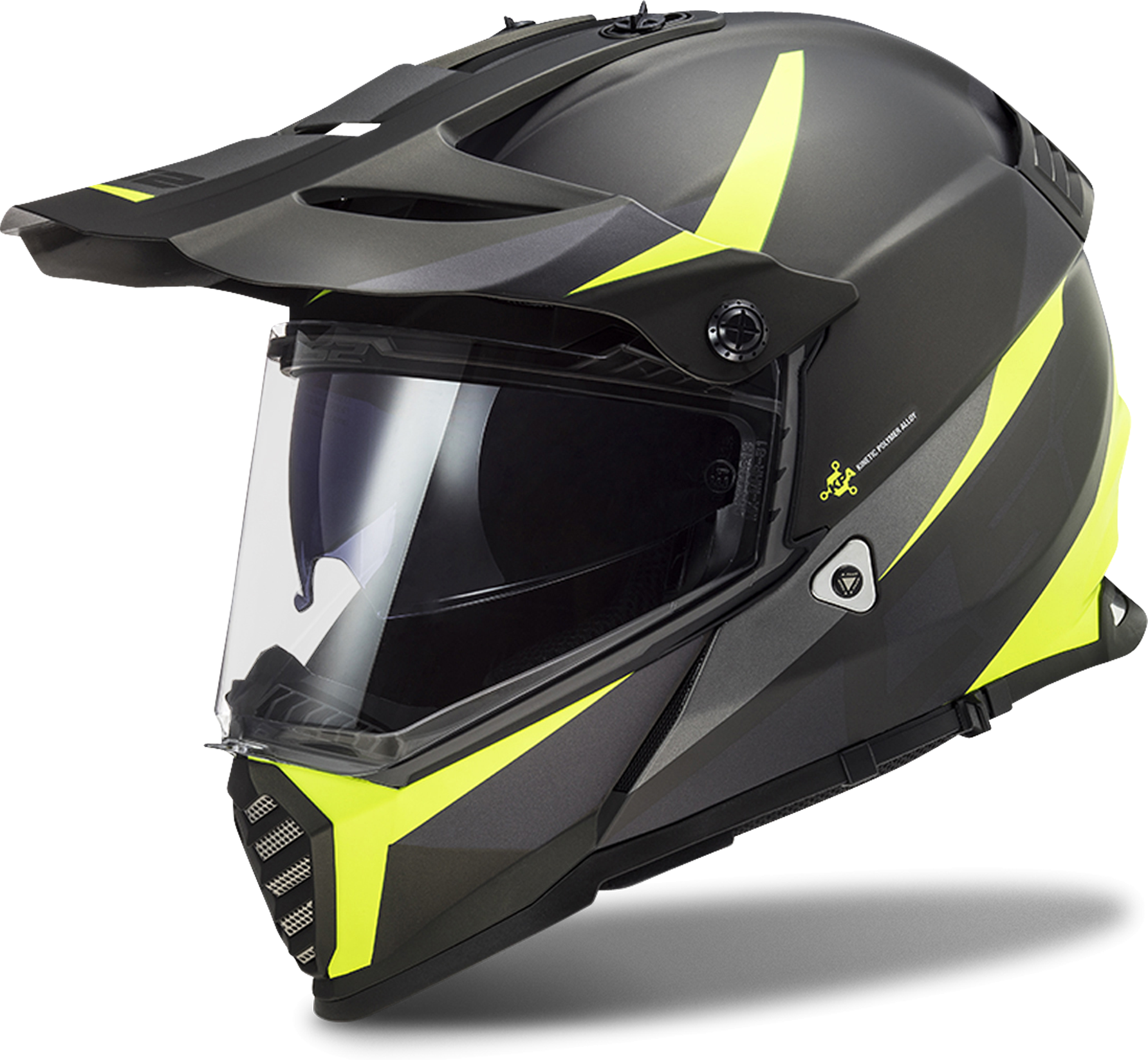 LS2 Casco Cross  MX436 Pioneer Evo Nero-HiVis-Giallo LS2 Casco Cross  MX436 Pioneer Evo Nero-HiVis-Giallo