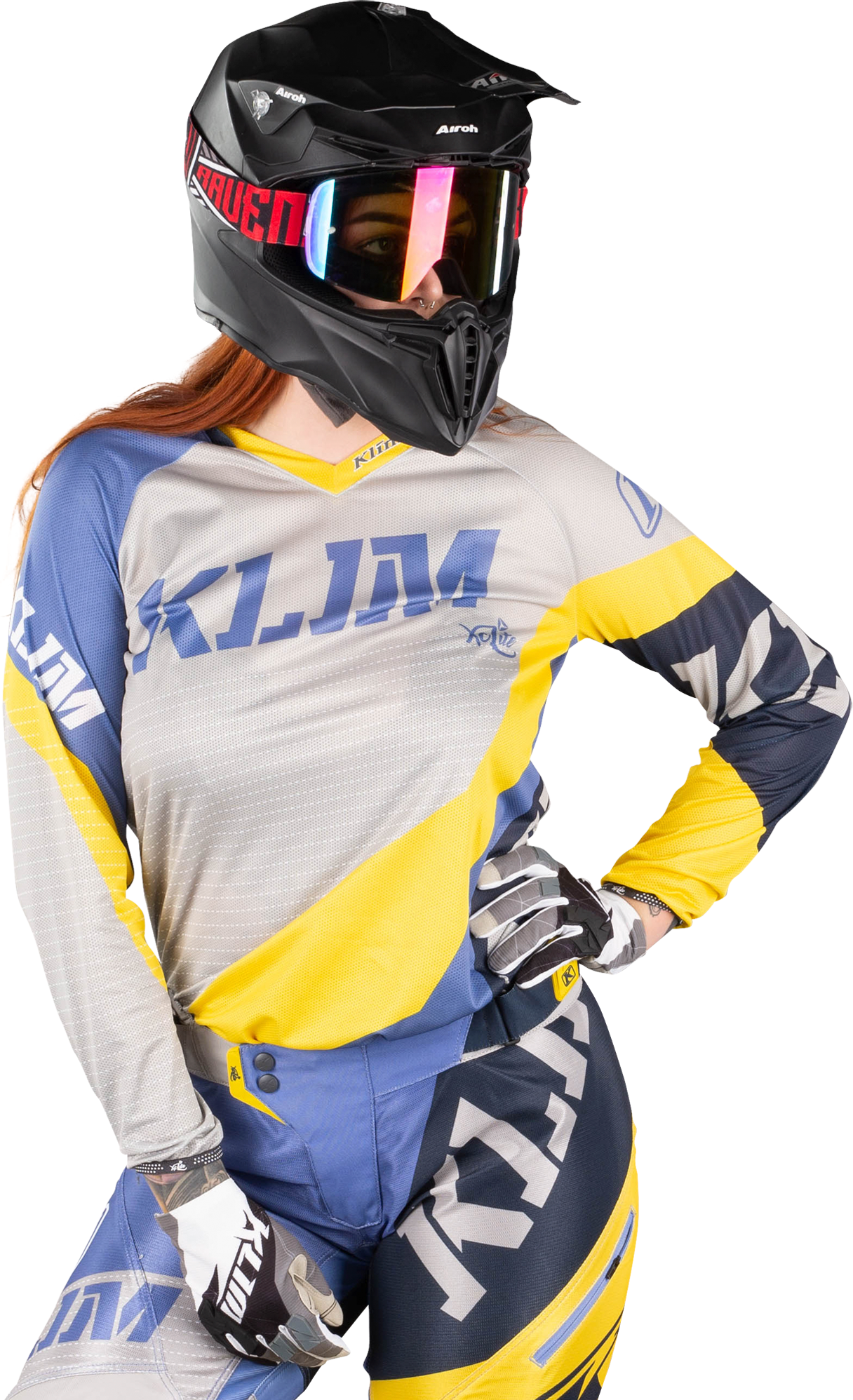 KLIM Maglia Cross Donna  XC Lite Gialla KLIM Maglia Cross Donna  XC Lite Gialla