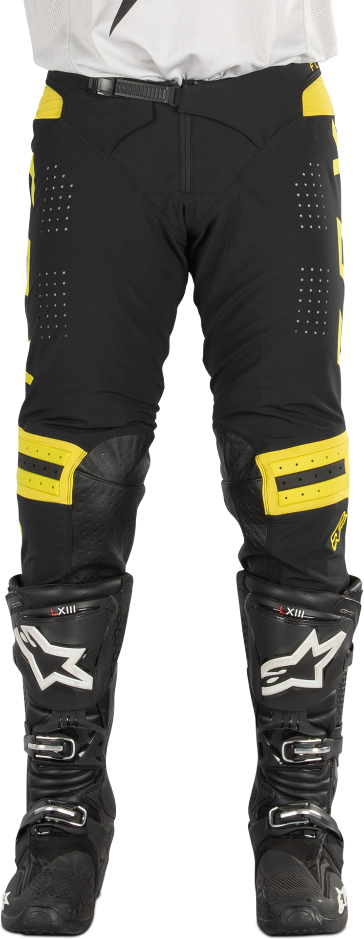 FOX Pantaloni Cross  Flexair Preest Giallo Scuro MX 18