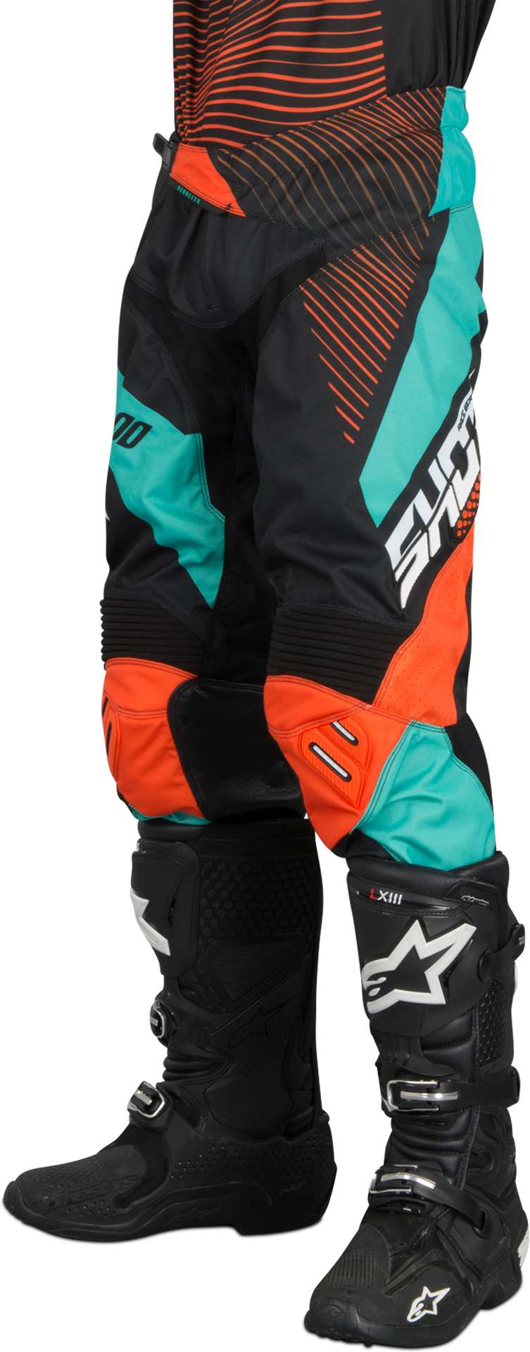 Shot Pantaloni Cross  Aerolite Optica Menta-Arancio Shot Pantaloni Cross  Aerolite Optica Menta-Arancio