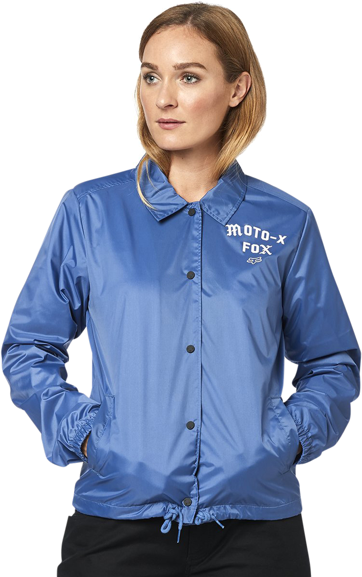 FOX Giacca Donna  Pit Stop Coaches Blu FOX Giacca Donna  Pit Stop Coaches Blu