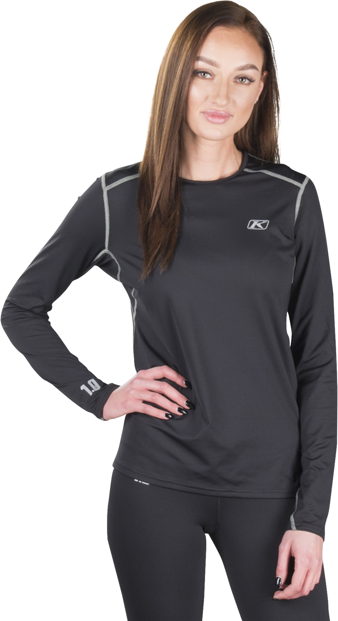 KLIM Maglia Intima Donna  Solstice 1.0 Nero KLIM Maglia Intima Donna  Solstice 1.0 Nero