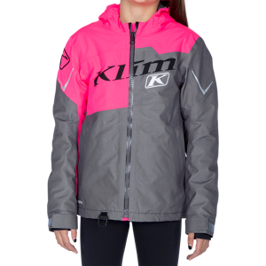 KLIM Giacca Bambino  Instinct Knockout Rosa-Grigio Castlerock