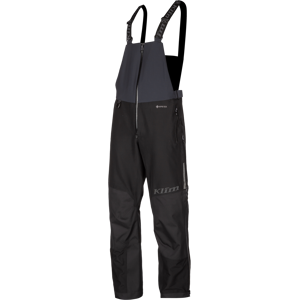 KLIM Salopette  Tomahawk Bib Nero-Nero Metallizzato