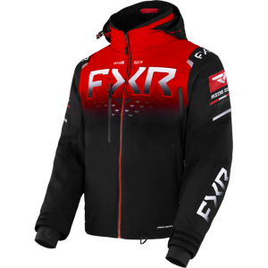 FXR Giacca Snow  Helium X 2-in-1 Nero-Rosso