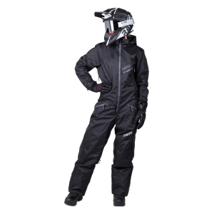 Raven Tuta Motoslitta Donna  Aggressor Nero-Grigio