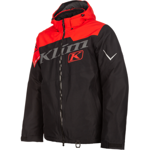 KLIM Giacca Snow  Instinct Nero Rosso Fuoco