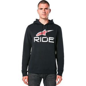 Alpinestars Felpa  Ride 4.0 Nero-Bianco-Rosso