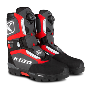 KLIM Stivali Motosli  Klutch GTX BOA Rossi