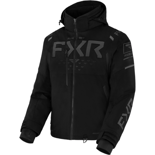 fxr giacca  helium x 2-in-1 snow black ops