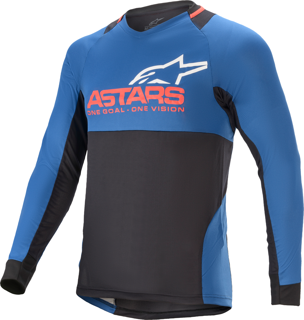 Alpinestars Maglia MTB  Drop 8.0 LS Blu-Rosso