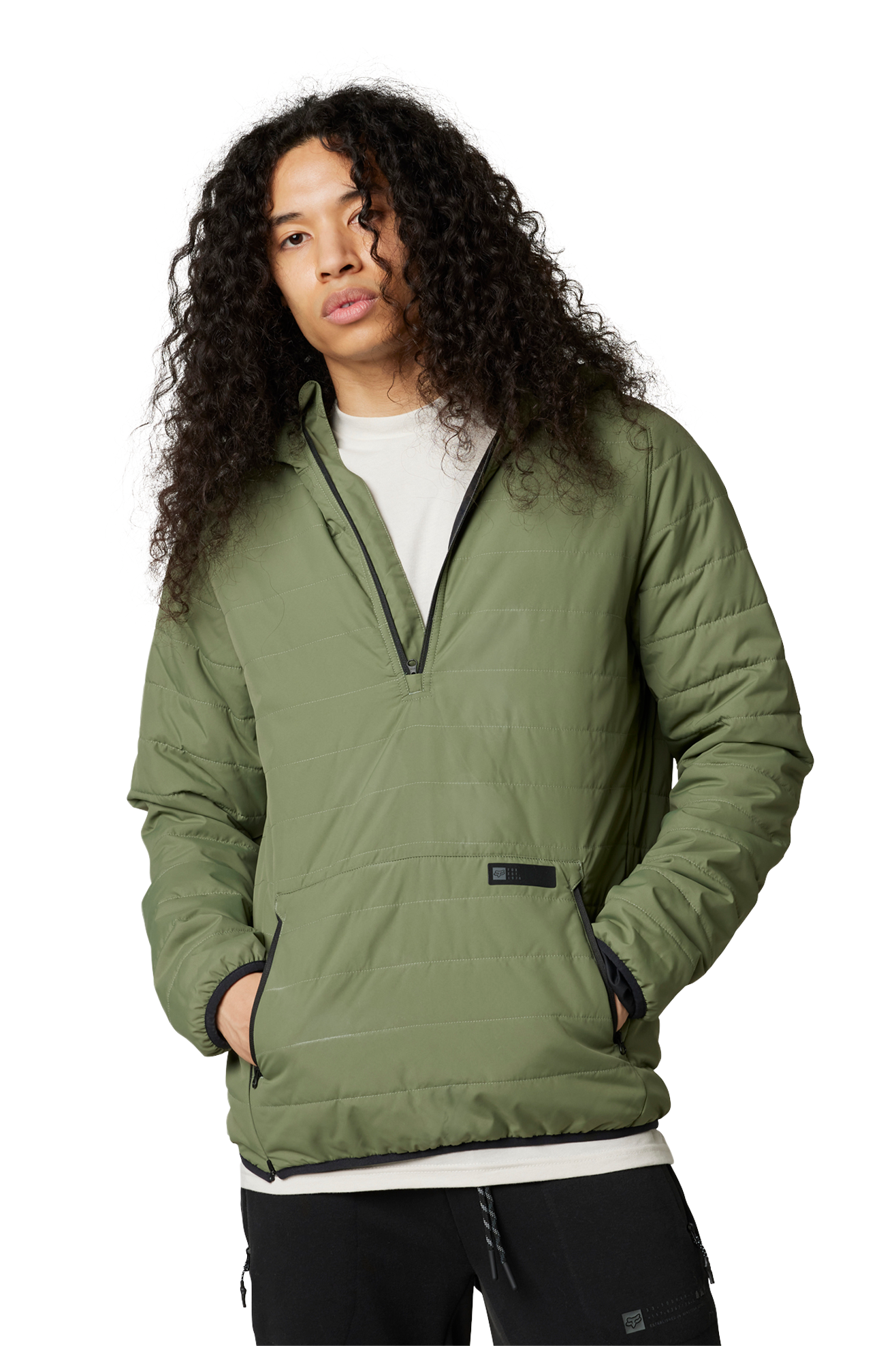 FOX Giacca Anorak  Howell Hooded Puffy Army