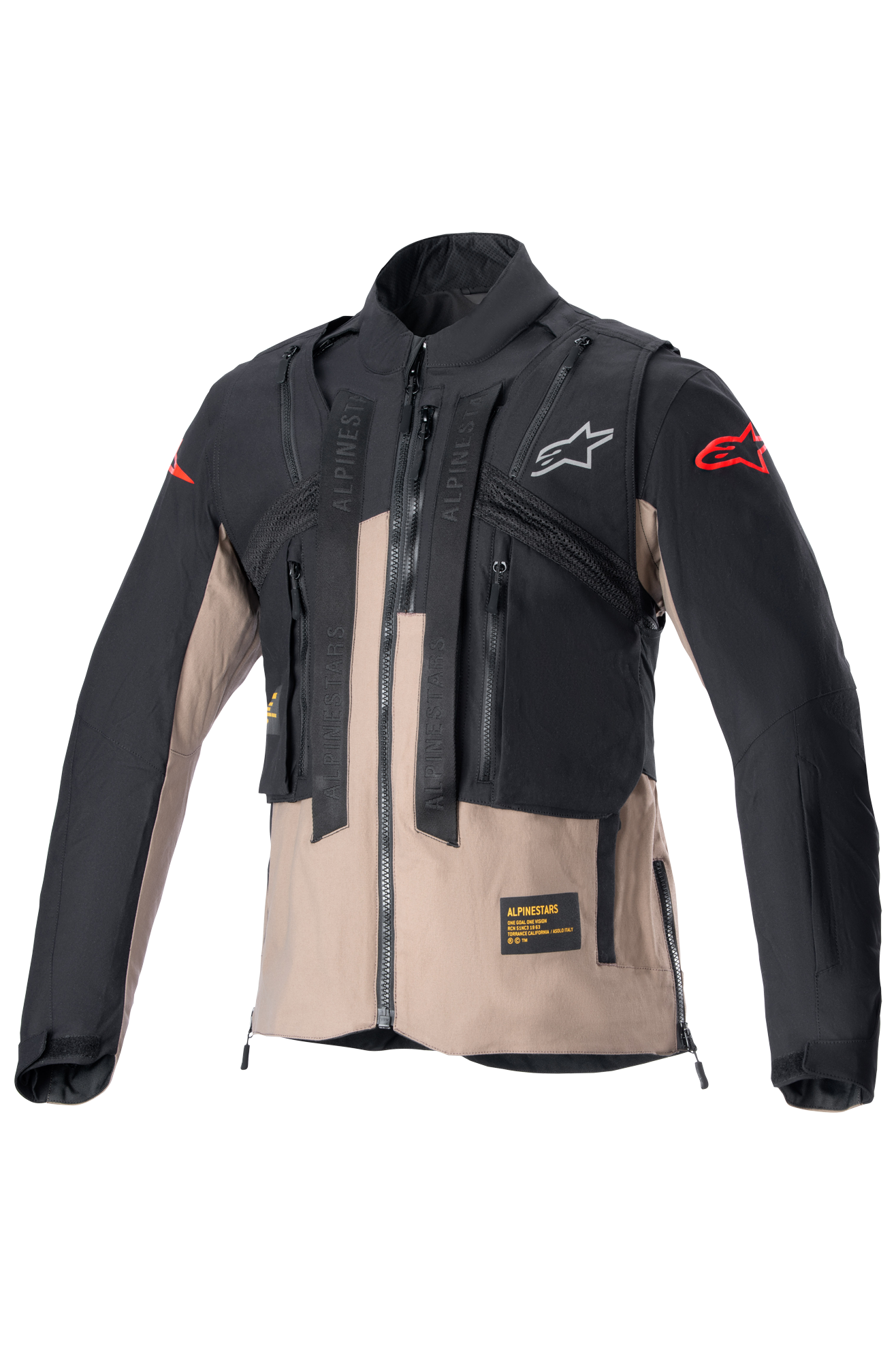 Alpinestars Giacca  Techdura Nero-Falcon Brown