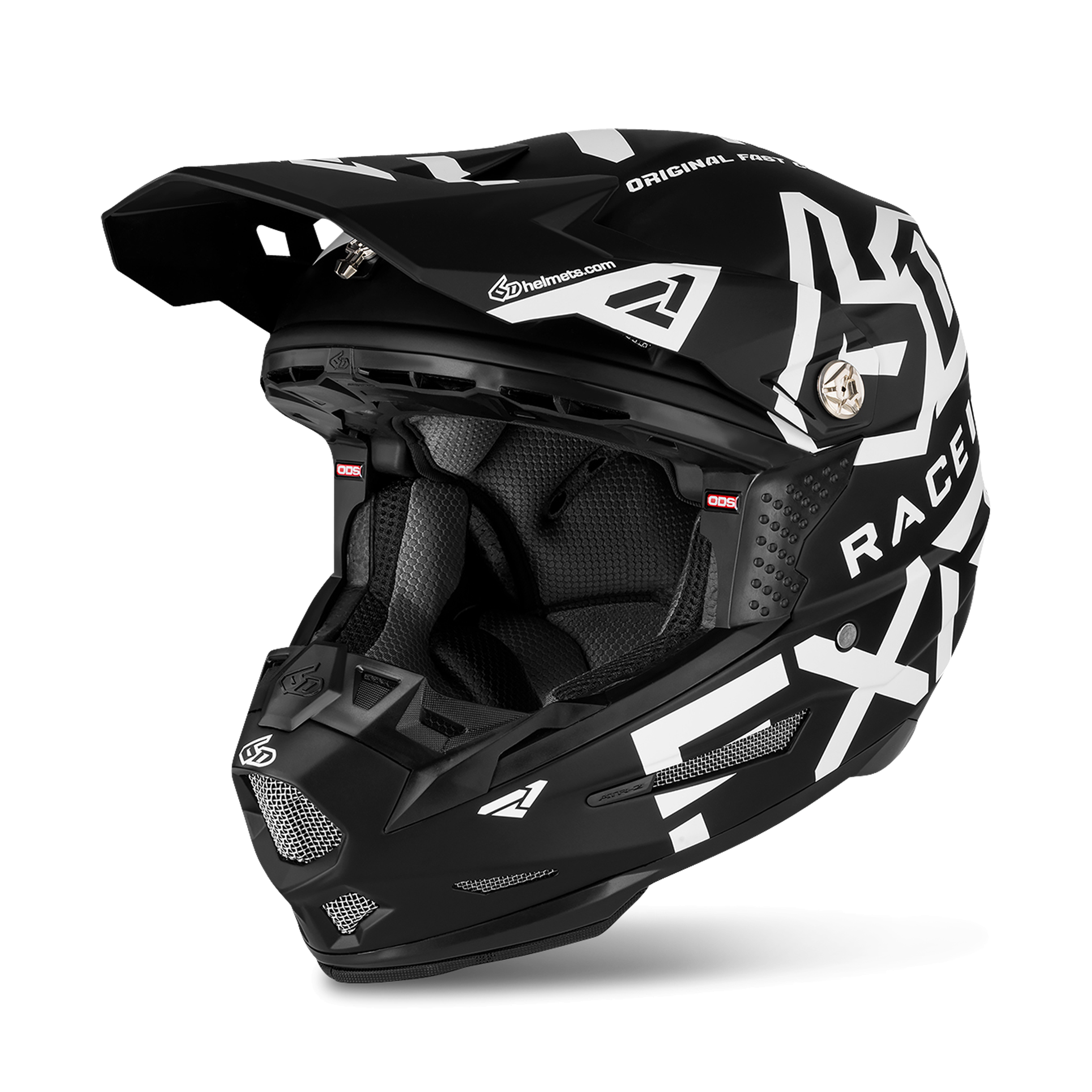 FXR Casco Cross 6D ATR-2 Race Div Nero