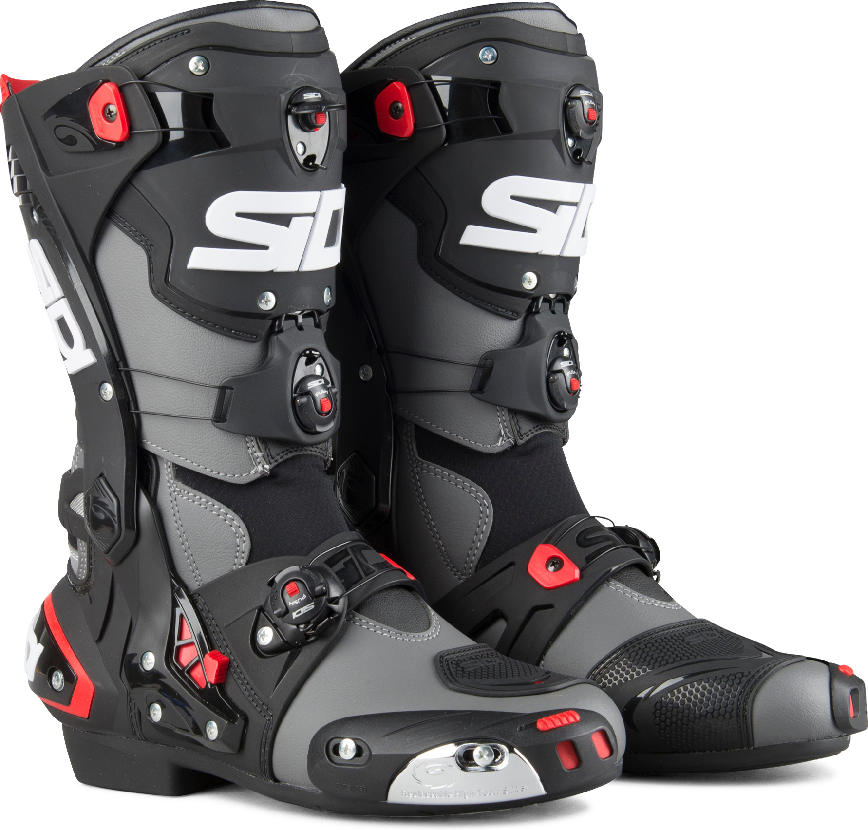 Sidi Stivali Moto Rex Grigio-Nero