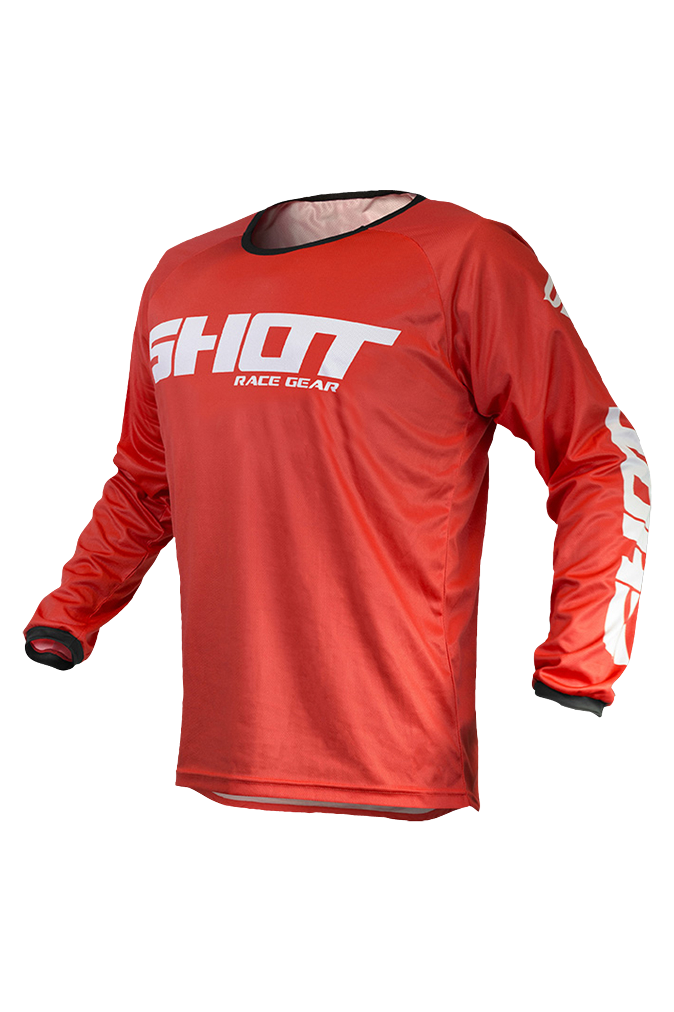 Shot Maglia Cross  Devo Raw Rosso