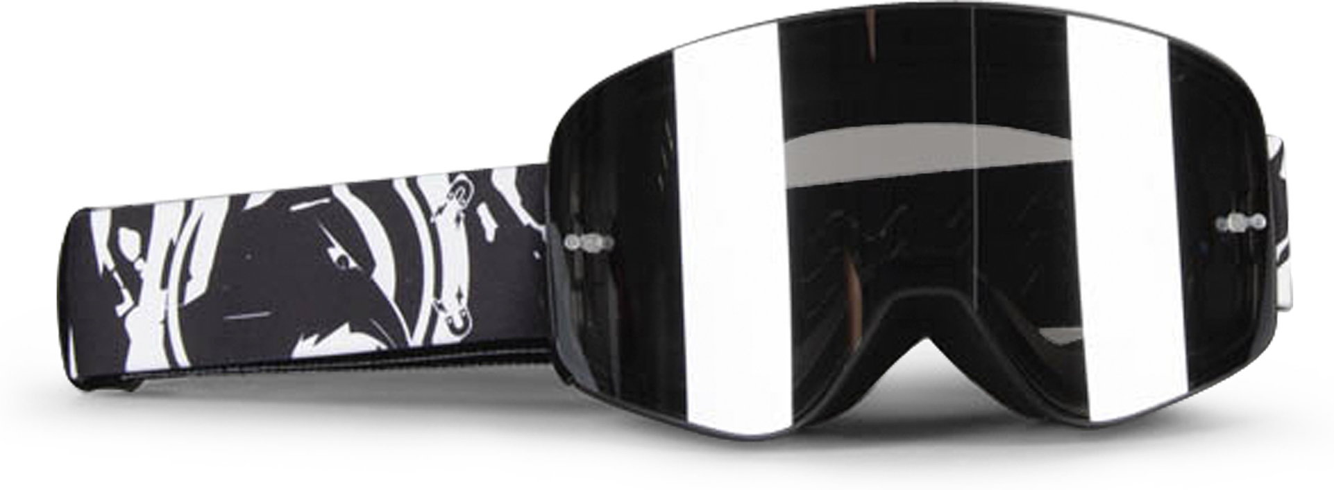 Raven Maschera Cross  Edge Magnetic Charge - Lente Specchio Argento Raven Maschera Cross  Edge Magnetic Charge - Lente Specchio Argento