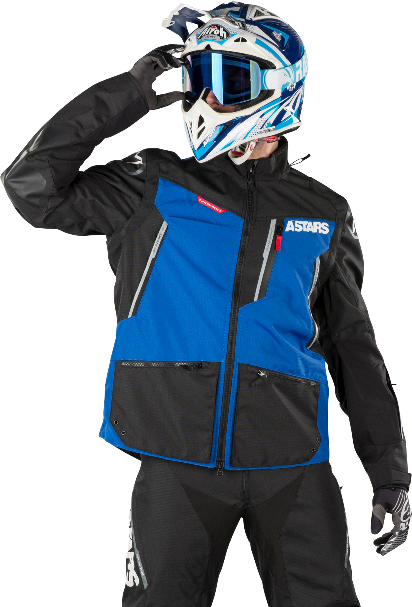 Alpinestars Giacca Enduro  Venture R Nero-Blu