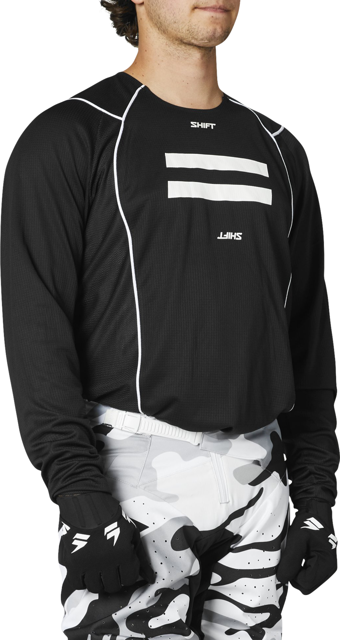 Shift Maglia Cross  White Label G.I. Fro Nera Shift Maglia Cross  White Label G.I. Fro Nera