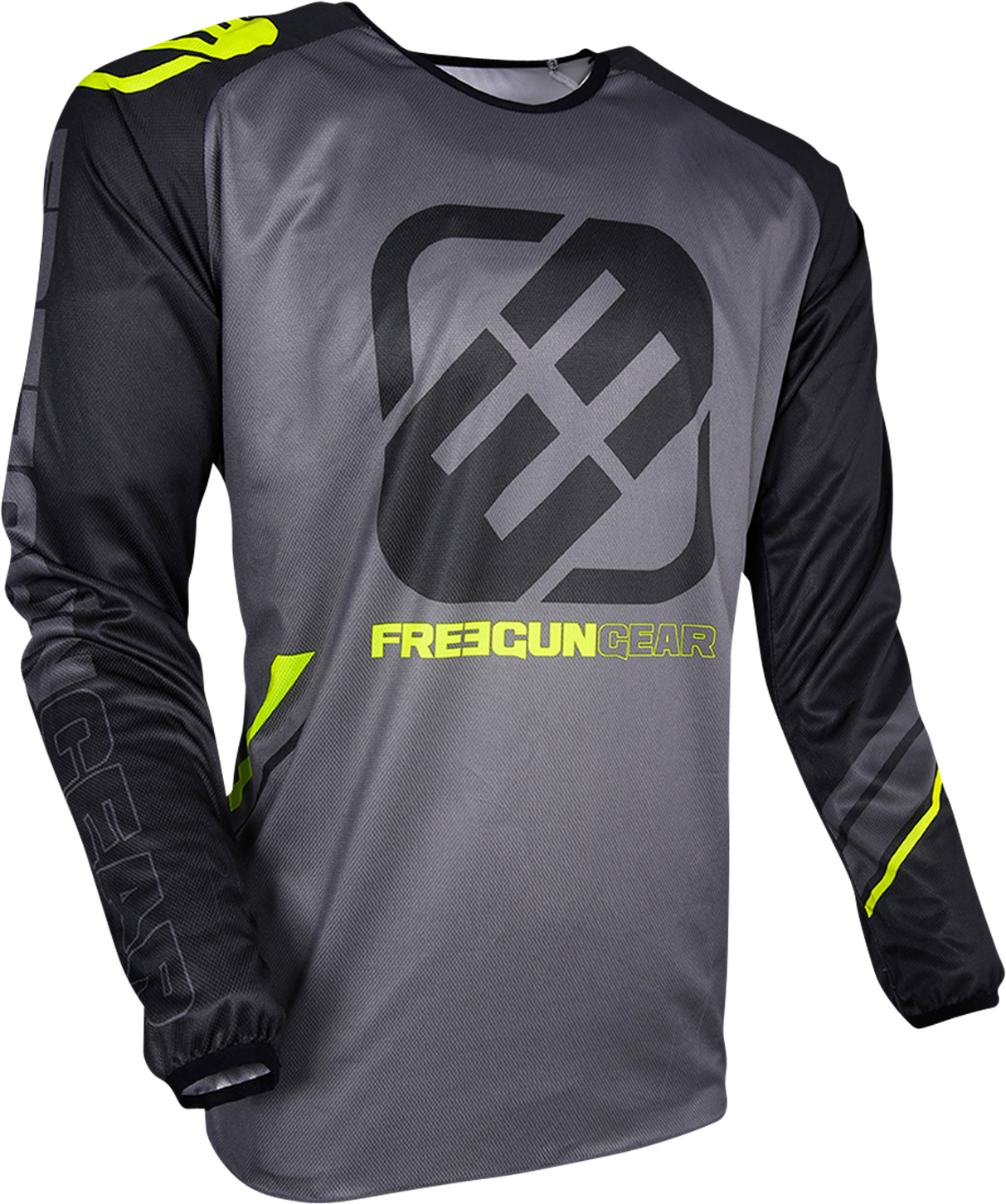 Freegun Maglia Cross  College Grigio-Giallo Freegun Maglia Cross  College Grigio-Giallo