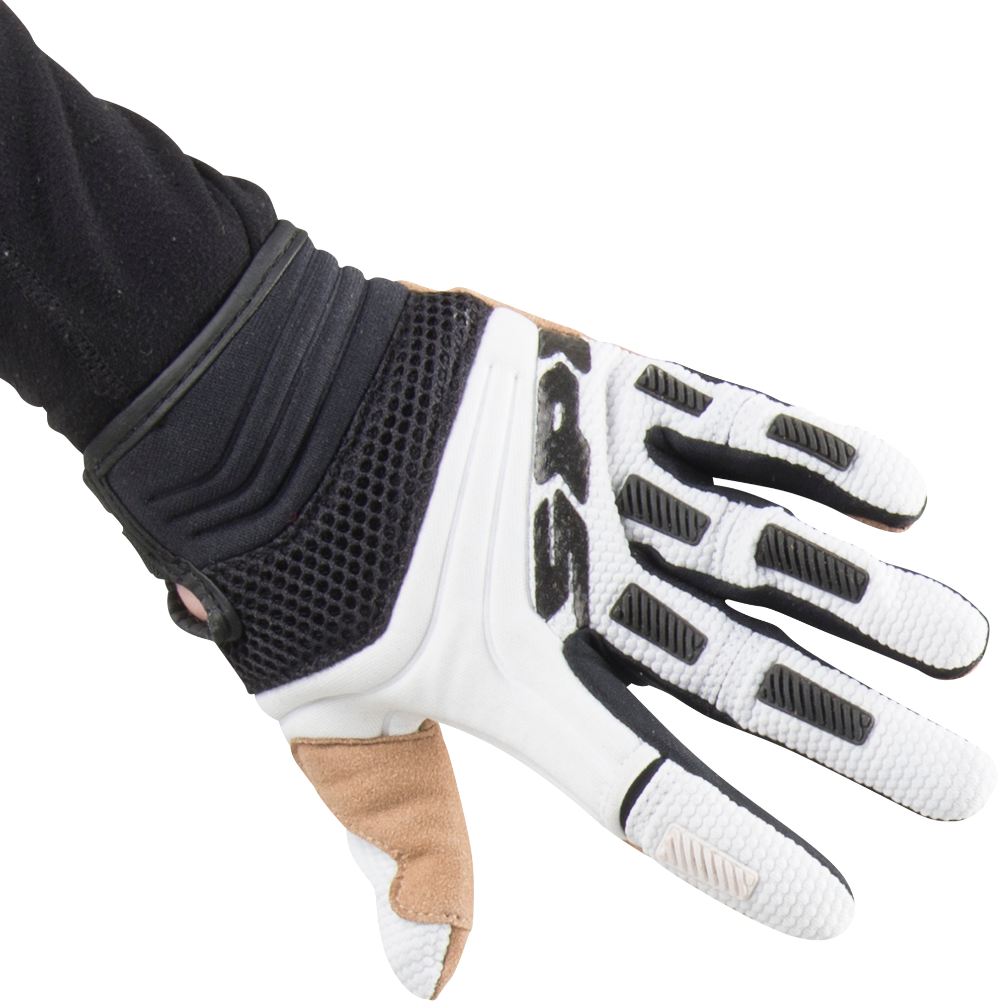 Spidi Guanti Cross Bambino  Mega-X K3 Nero-Bianco Spidi Guanti Cross Bambino  Mega-X K3 Nero-Bianco