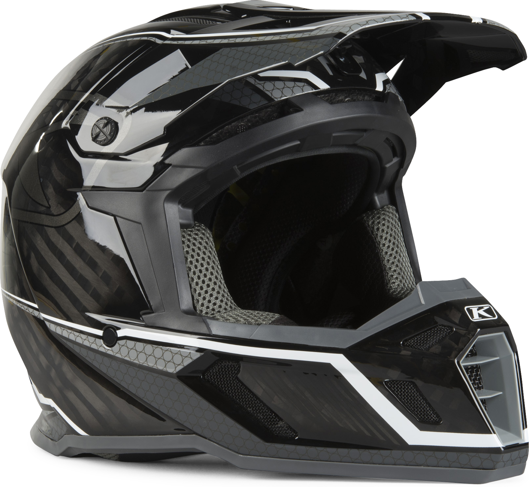 KLIM Casco Cross  F5 Koroyd Koretek Grigio