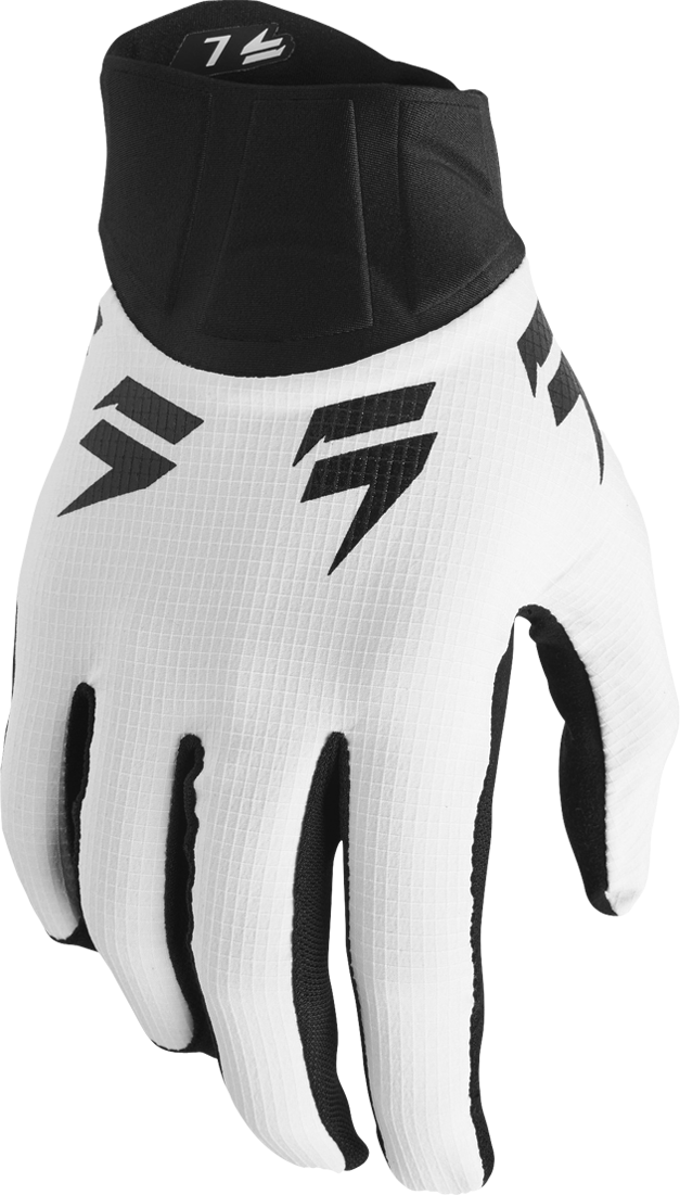 Shift Guanti Cross  White Label Trac Bianco-Nero Shift Guanti Cross  White Label Trac Bianco-Nero