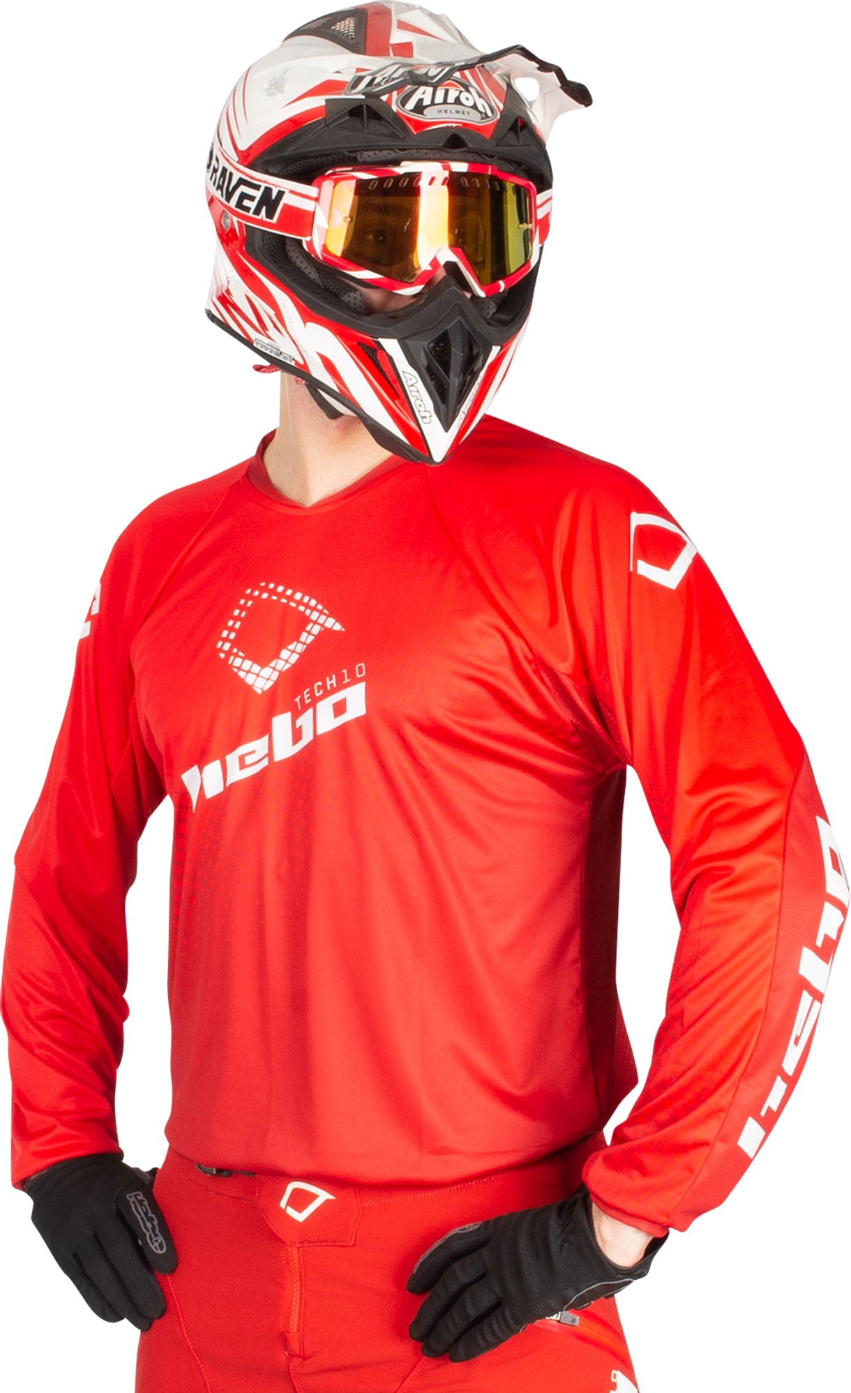 Hebo Maglia Trial  Trial Tech 10 Rossa Hebo Maglia Trial  Trial Tech 10 Rossa