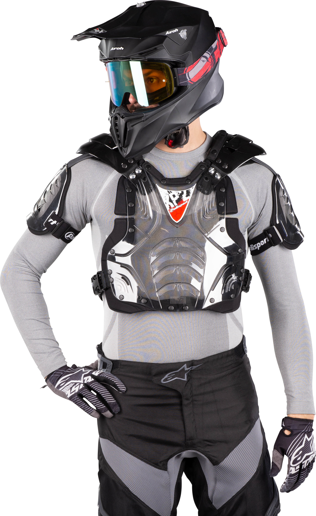 Polisport Giacca Protettiva  XP1 Nera Polisport Giacca Protettiva  XP1 Nera