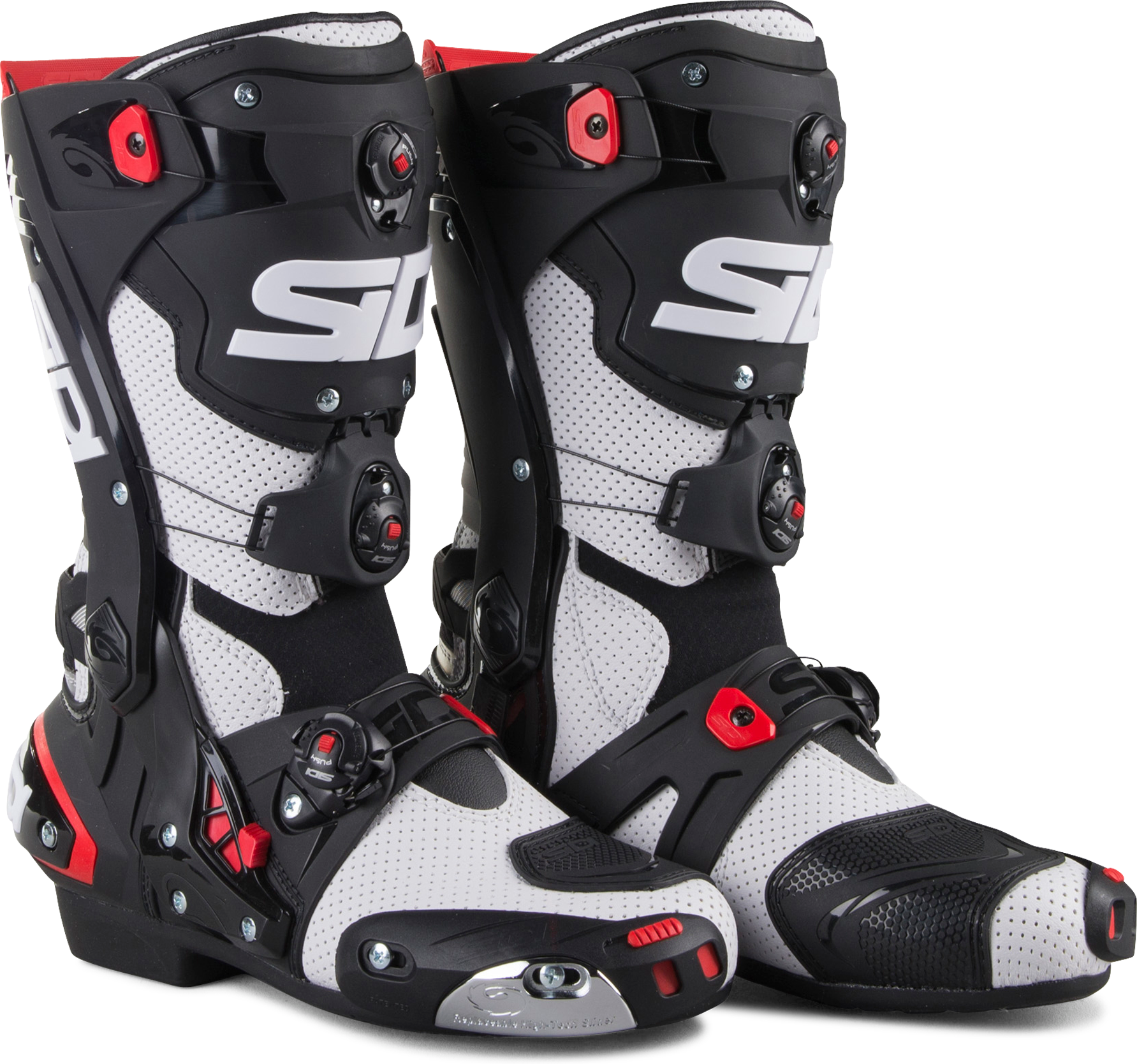 Sidi Stivali Moto  Rex AIR Bianco-Nero Sidi Stivali Moto  Rex AIR Bianco-Nero